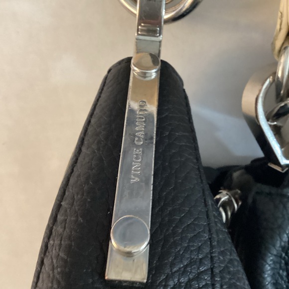 Vince  Camuto black leather hobo bag - Picture 3 of 10